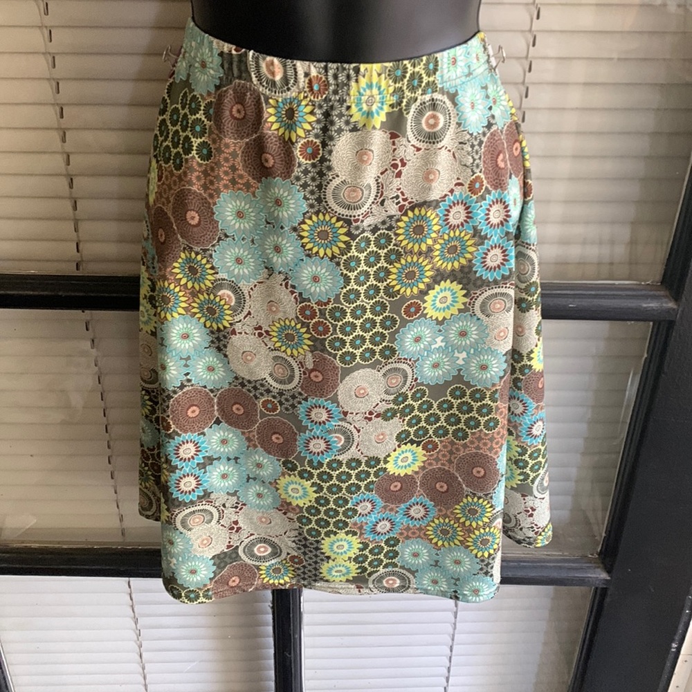 Athleta Floral Print Skirt